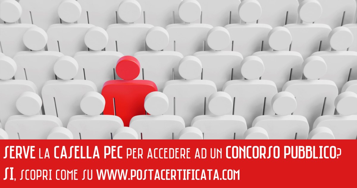 Attivazione casella PEC per Concorso Pubblico